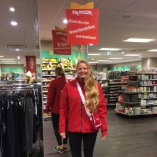 Laura Sophie Doreen bei der Arbeit