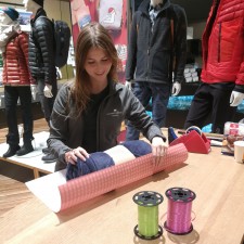 Antonia bei der Arbeit