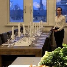 Tamara bei der Arbeit