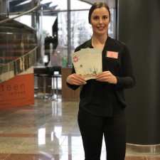 Tamara bei der Arbeit