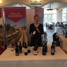 Carolin bei der Arbeit