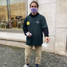 Paul bei der Arbeit
