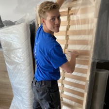 Andreas bei der Arbeit